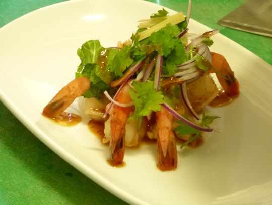 MissFoodFairy's Thai cooking class - Chaloem's Thai prawn salad