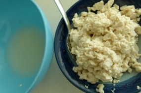 MissFoodFairy's scrambled tofu Japanese meatballs