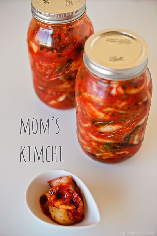 Mom's Kimchi EstherandJacob.com