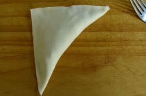 MissFoodFairy's folding pastry in half