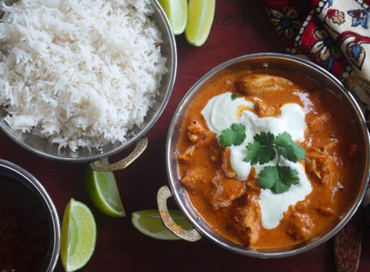 Julie Goodwin's butter-chicken