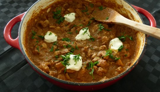 MissFoodFairy's butter chicken ready to serve