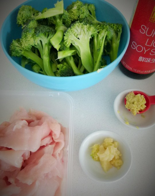 MissFoodFairy's prepped ingredients