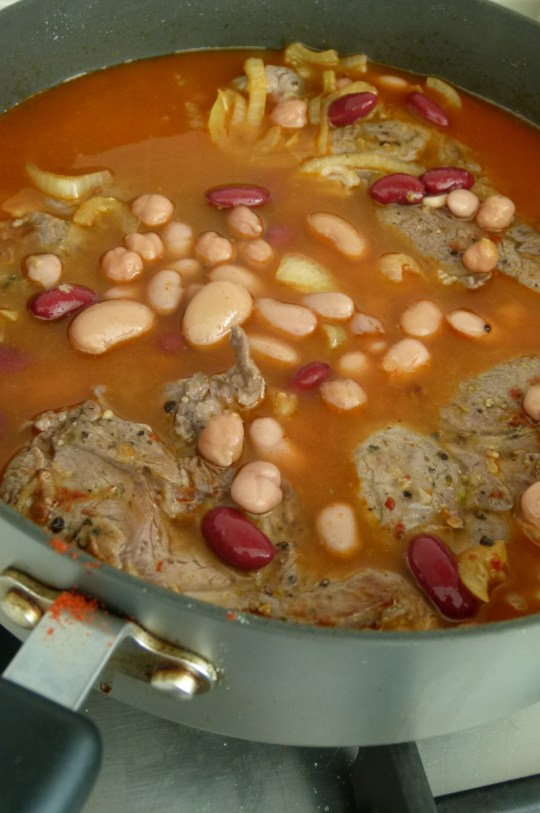 MissFoodFairy's added beans, stock all combined