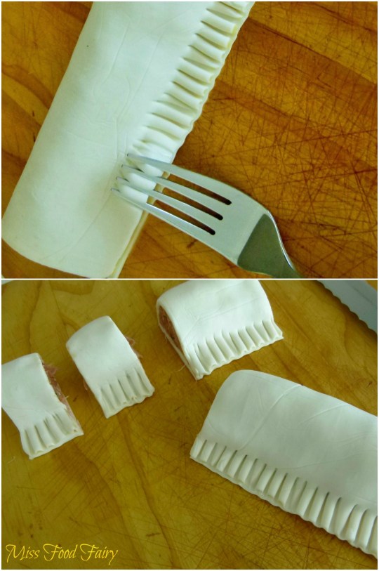 a.MissFoodFairy's fork seal & cutting