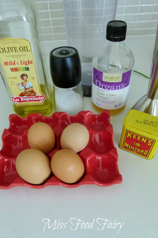 a.MissFoodFairy's whole egg mayo ingredients
