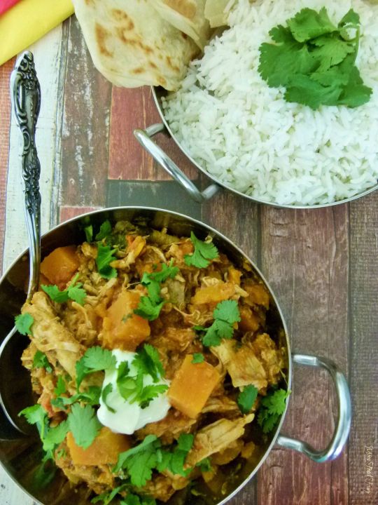 Leftover roast chicken with pumpkin curry #4 @MissFoodFairy 