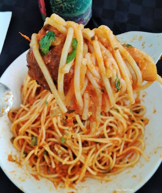 Spaghetti with meatballs #1 @MissFoodFairy