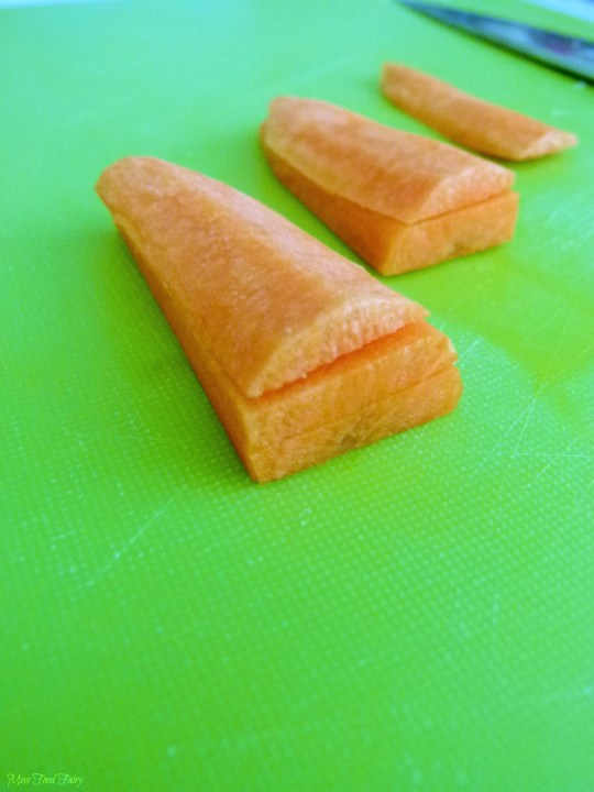 How to julienne carrots #5 @MissFoodFairy