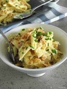 Creamy smoked salmon pasta #1 MissFoodFairy