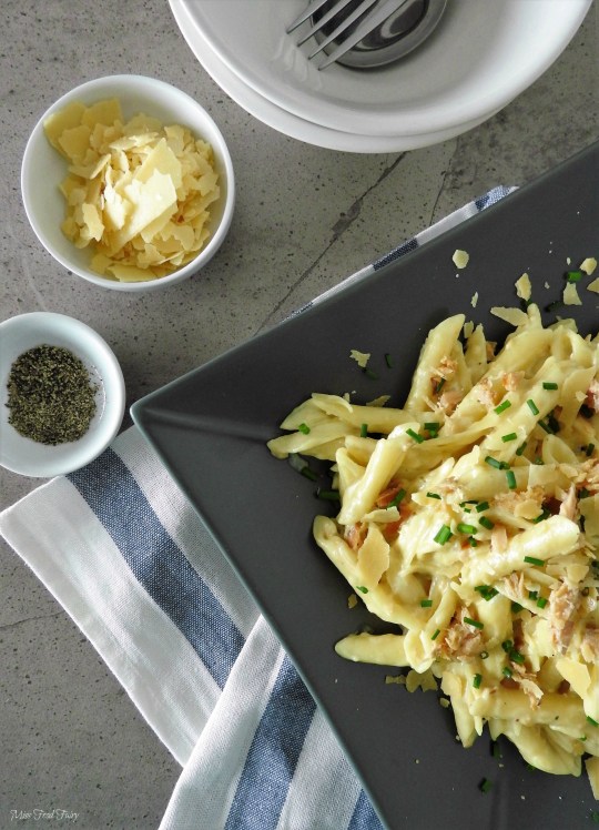 Creamy smoked salmon pasta #2 MissFoodFairy