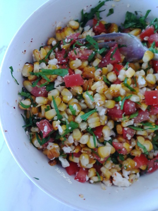 Grilled corn bulgar salad #8 MissFoodFairy