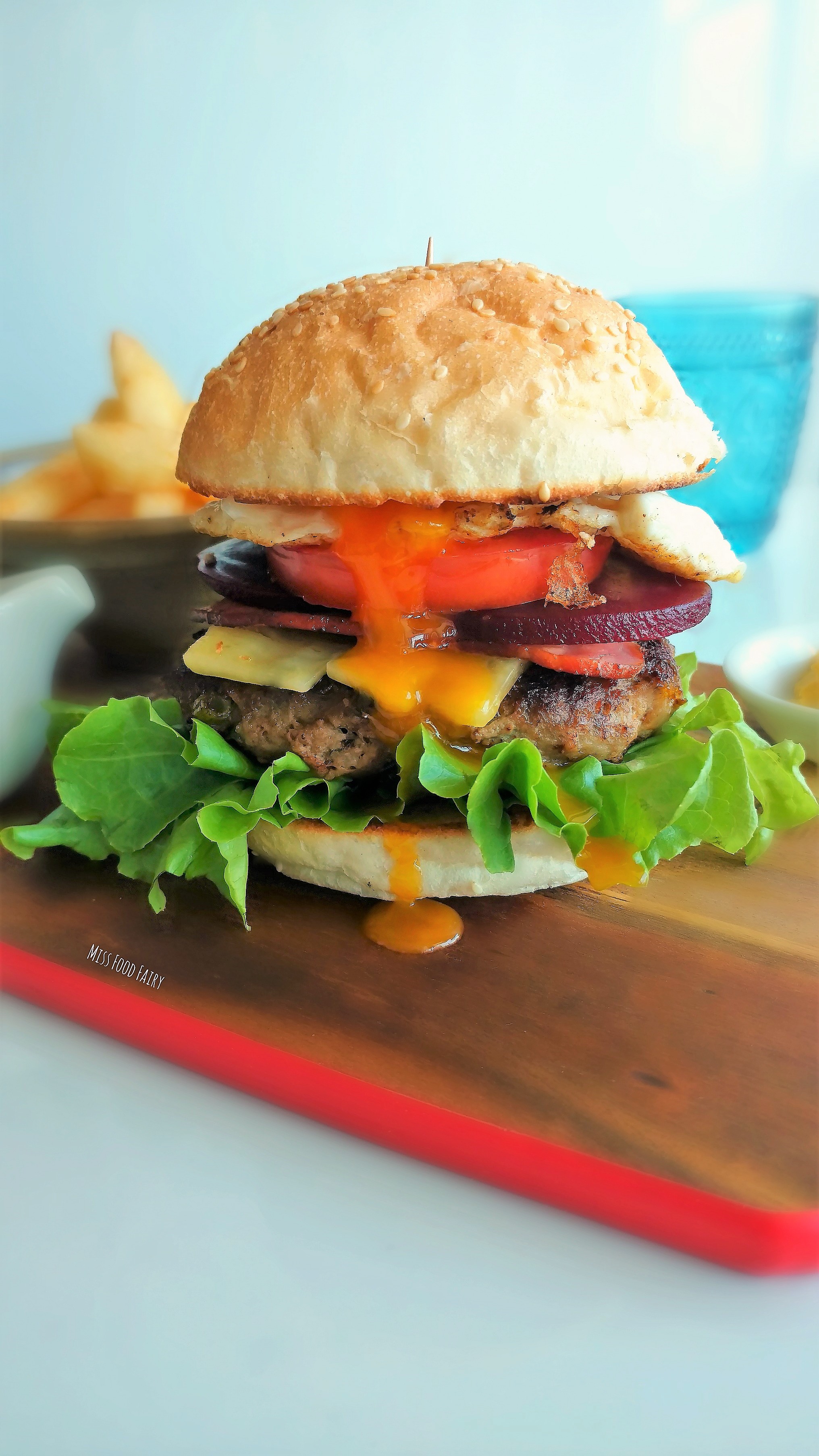 The best Aussie Burger | Miss Food Fairy
