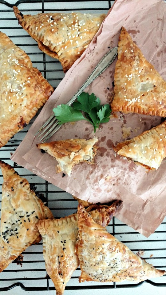 Spicy Bulgogi pulled pork pasties | Miss Food Fairy