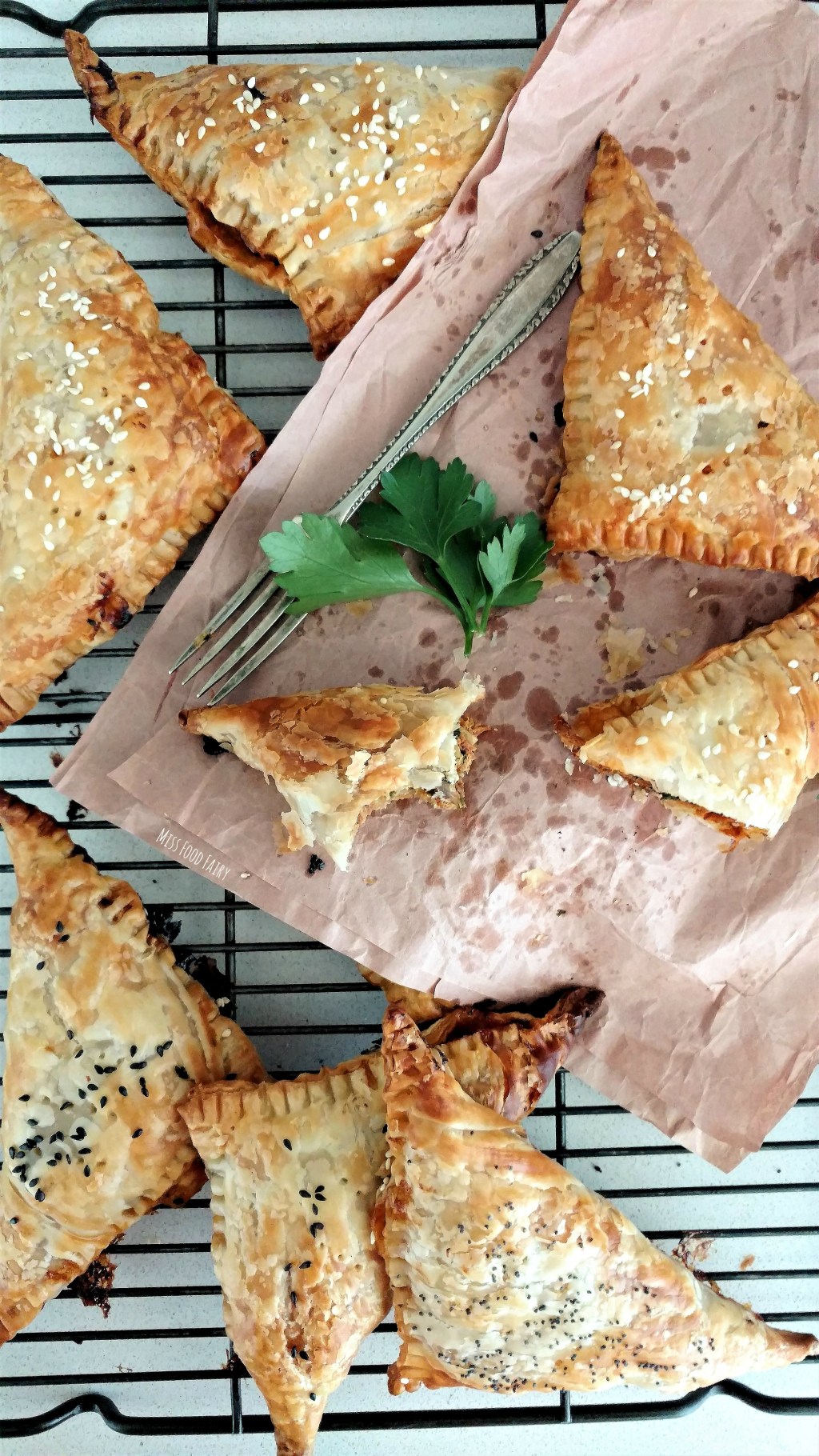 Spicy Bulgogi pulled pork pasties | Miss Food Fairy