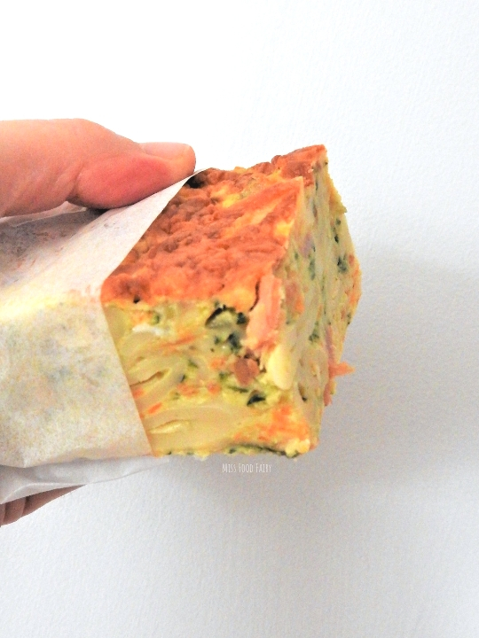 Cheesy pasta zucchini slice | Miss Food Fairy